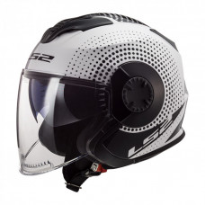 Шлем LS2 OF570 Verso Spin White Black