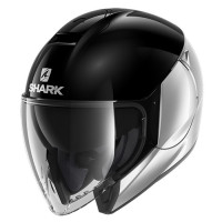 Шлем Shark Citycruiser Dual Blank Silver Black Silver
