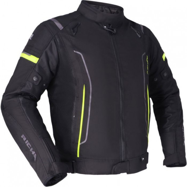 Куртка RICHA AIRSTREAM 3 BLACK/FLUO YELLOW